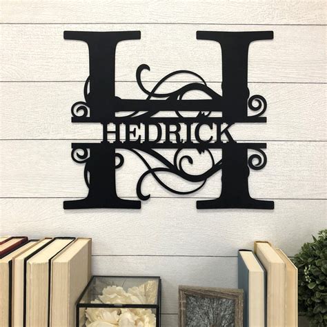 metal signs in house|metal letters for house signs.